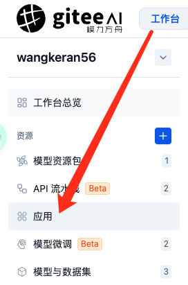 进入应用